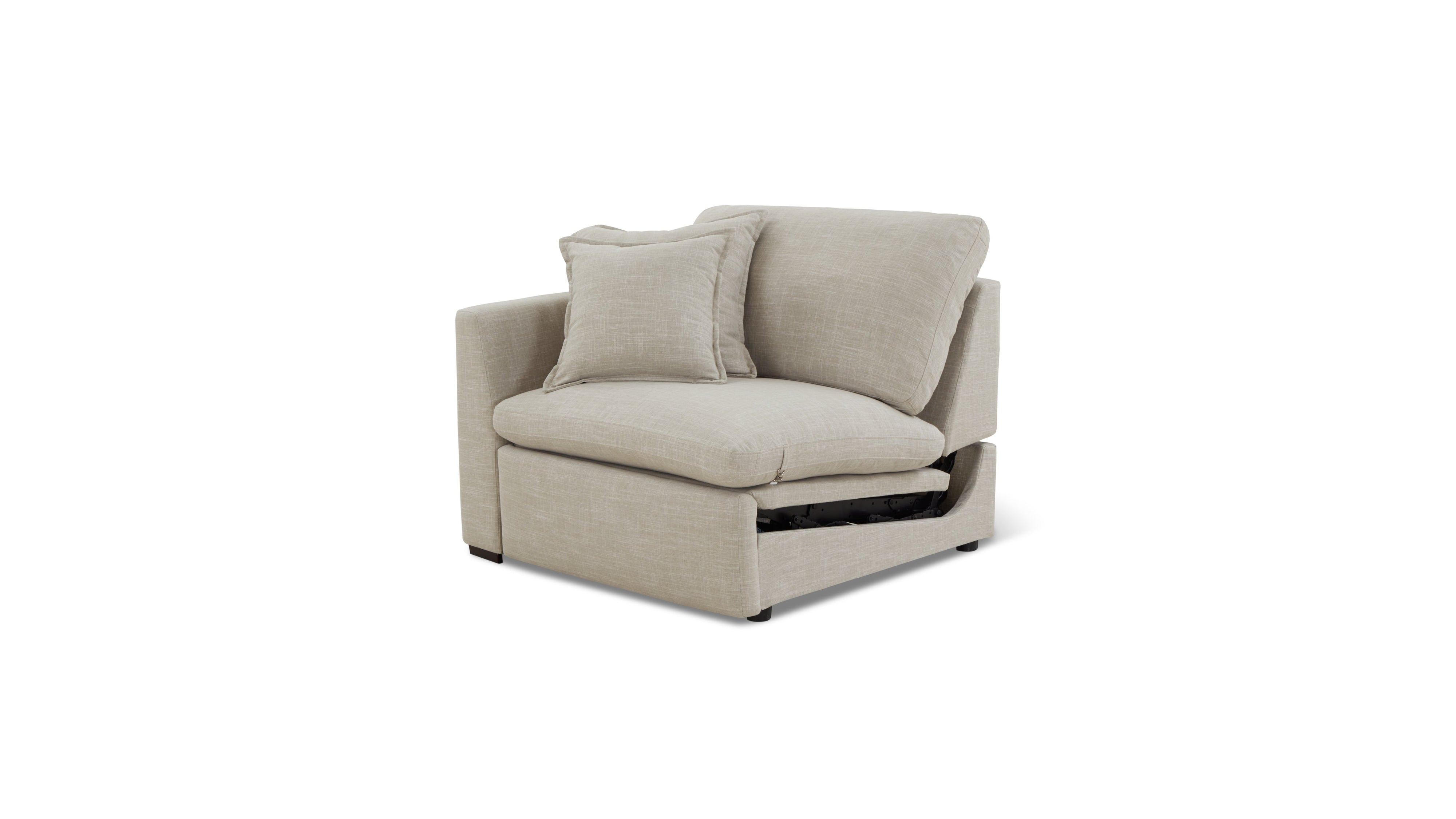 Lift Off Power Recliner Left Arm, Light Pebble - Sundays Company CanadaLAF-YJ-002-029
