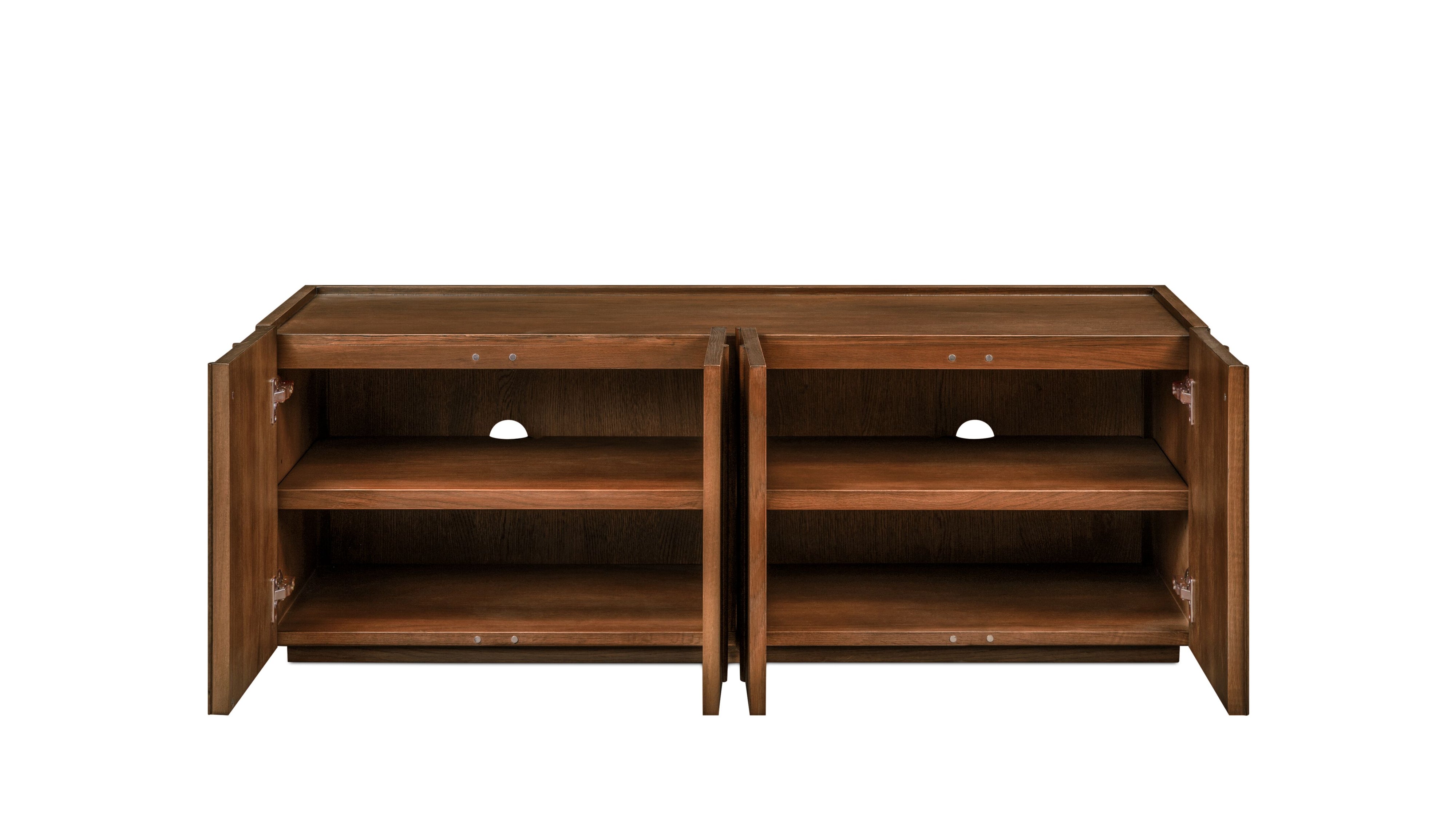Tidal Media Unit, Stained Walnut - Sundays Company CanadaMED-JU-001-116