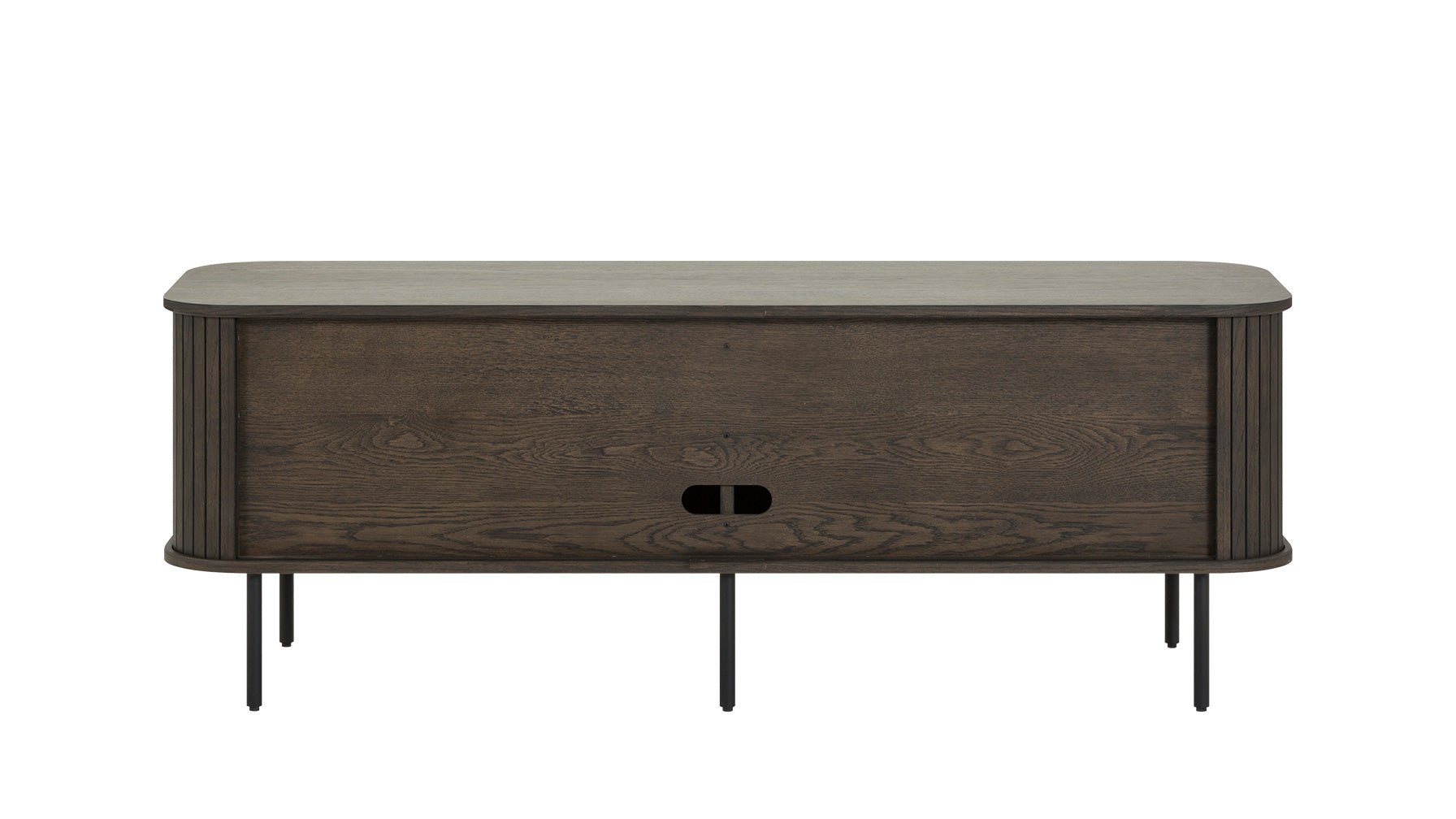 Easy Edge Media Unit, Brown Oak - Image 11