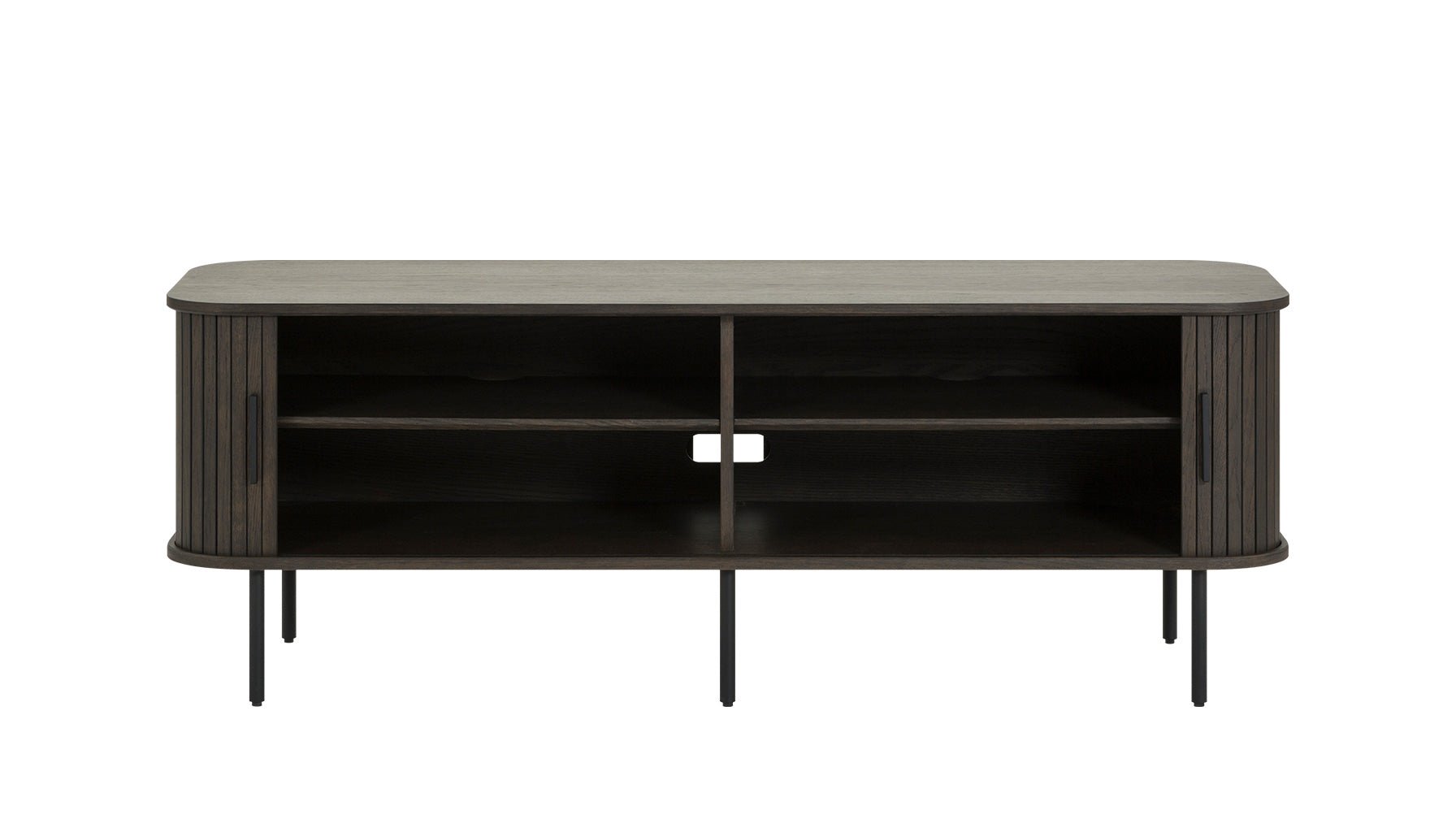 Easy Edge Media Unit, Brown Oak - Image 7