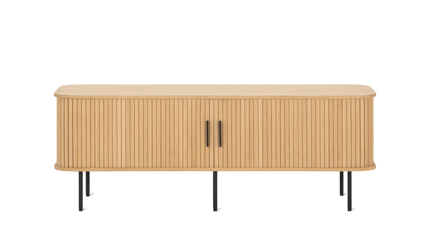 Easy Edge Media Unit, White Oak