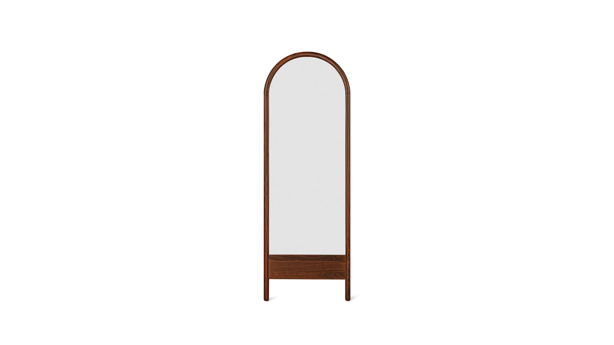 Harbour Mirror, Arched, Walnut_image
