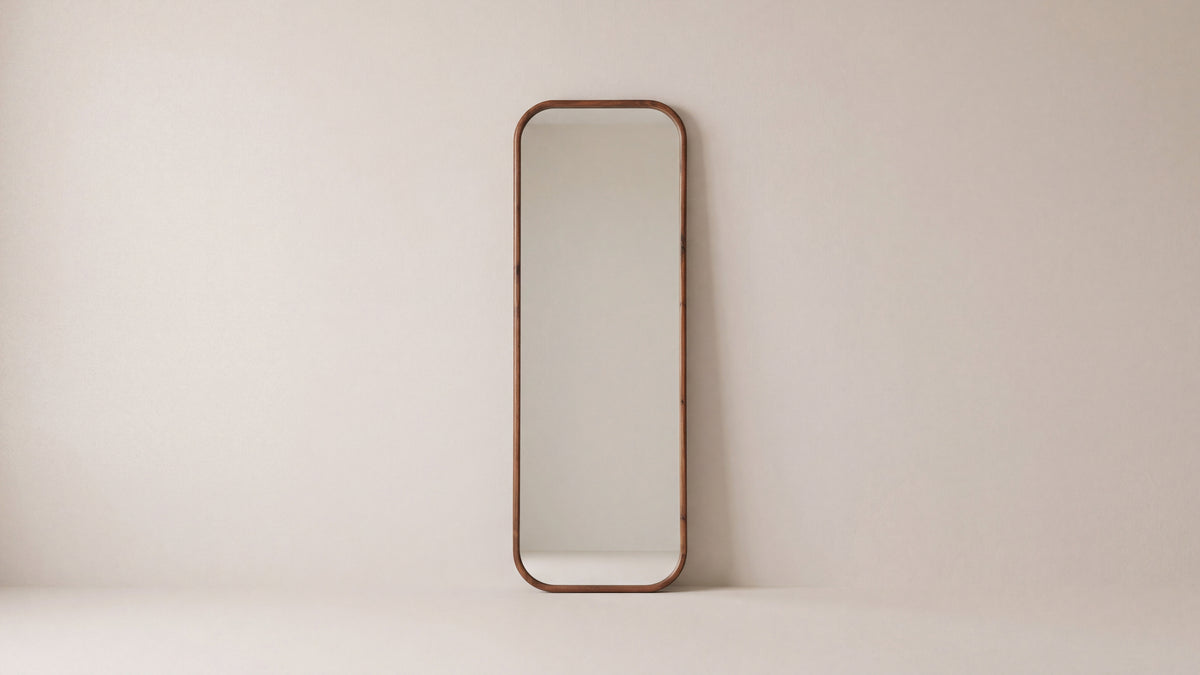 Harbour Mirror, Rectangular, Walnut