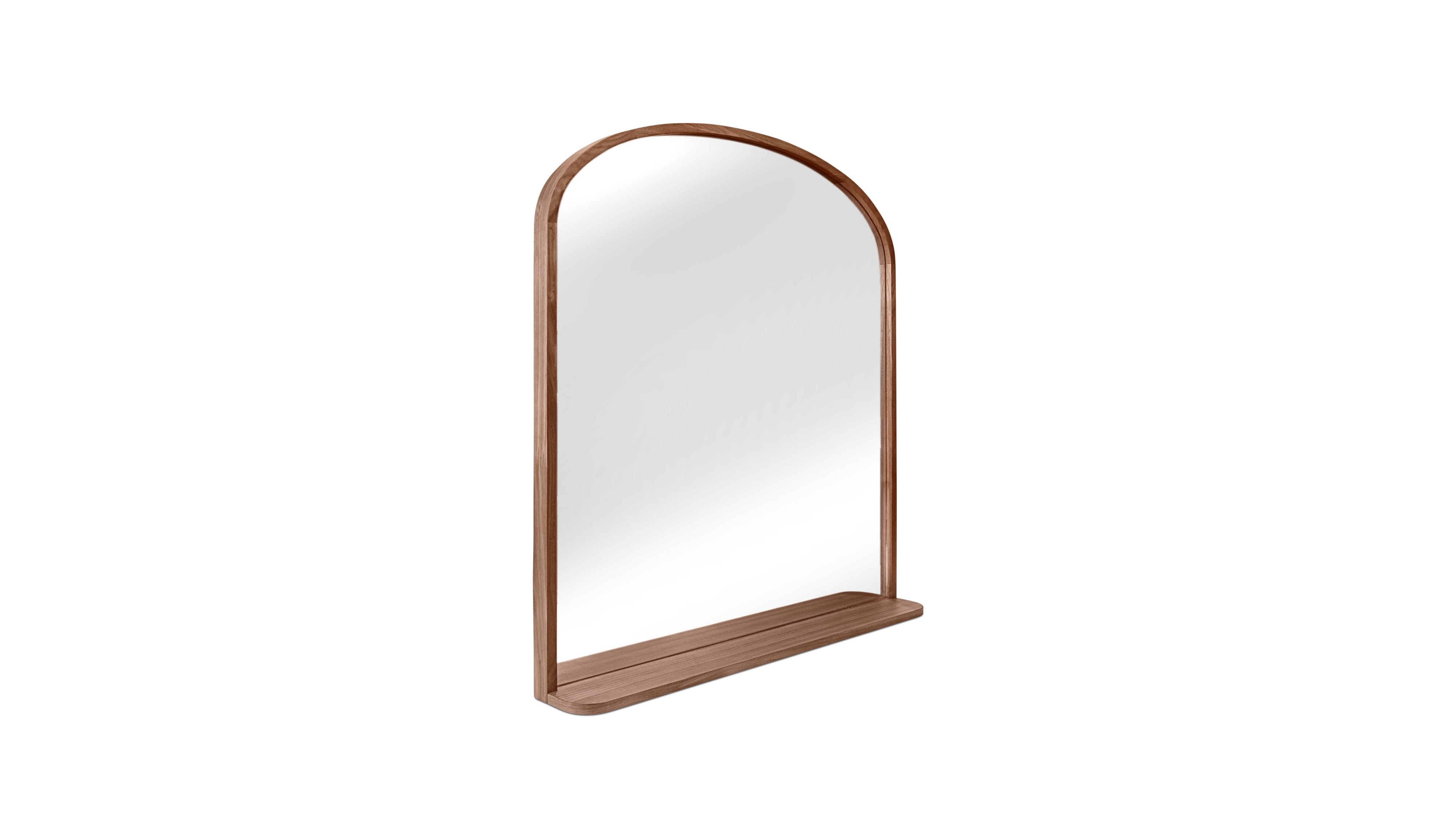 Go Round Mirror, Walnut - Image 6