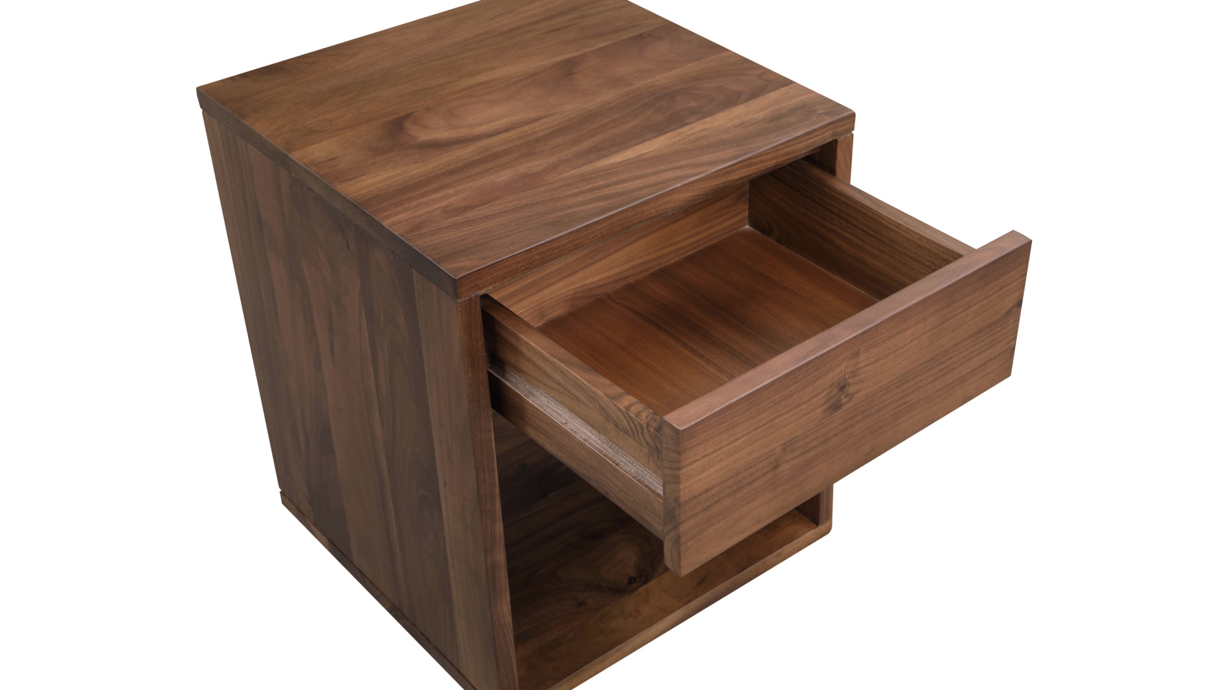 Rest Easy Nightstand With Drawer, Tall, Walnut