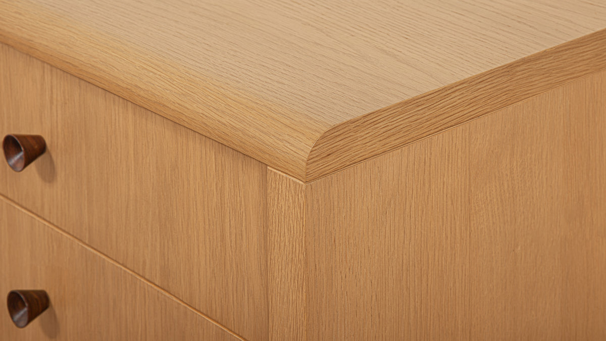 First Class Nightstand, Oak