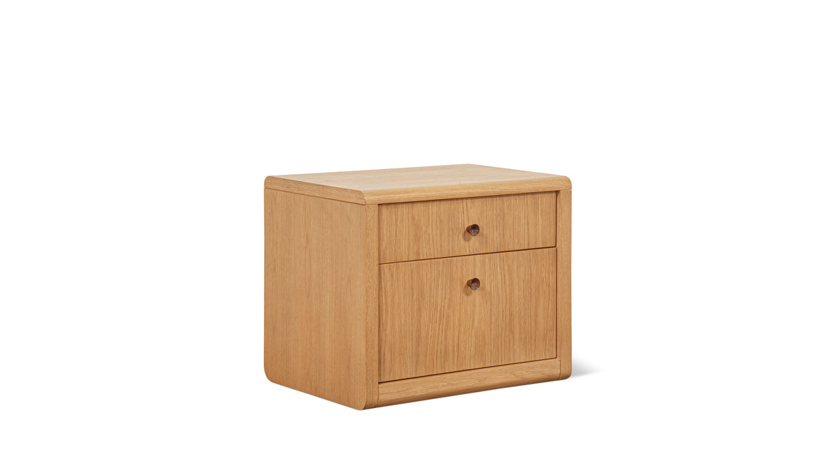 First Class Nightstand, Oak
