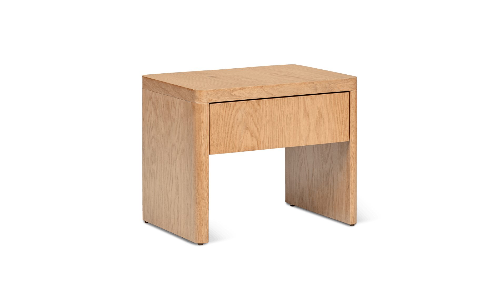 Form Nightstand With Drawer, White Oak_image