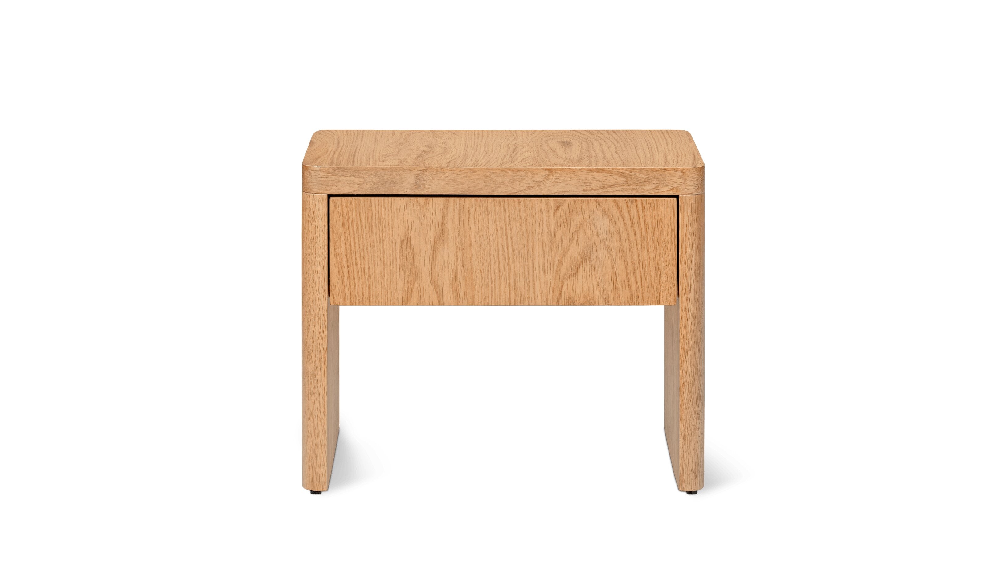 Form Nightstand, White Oak