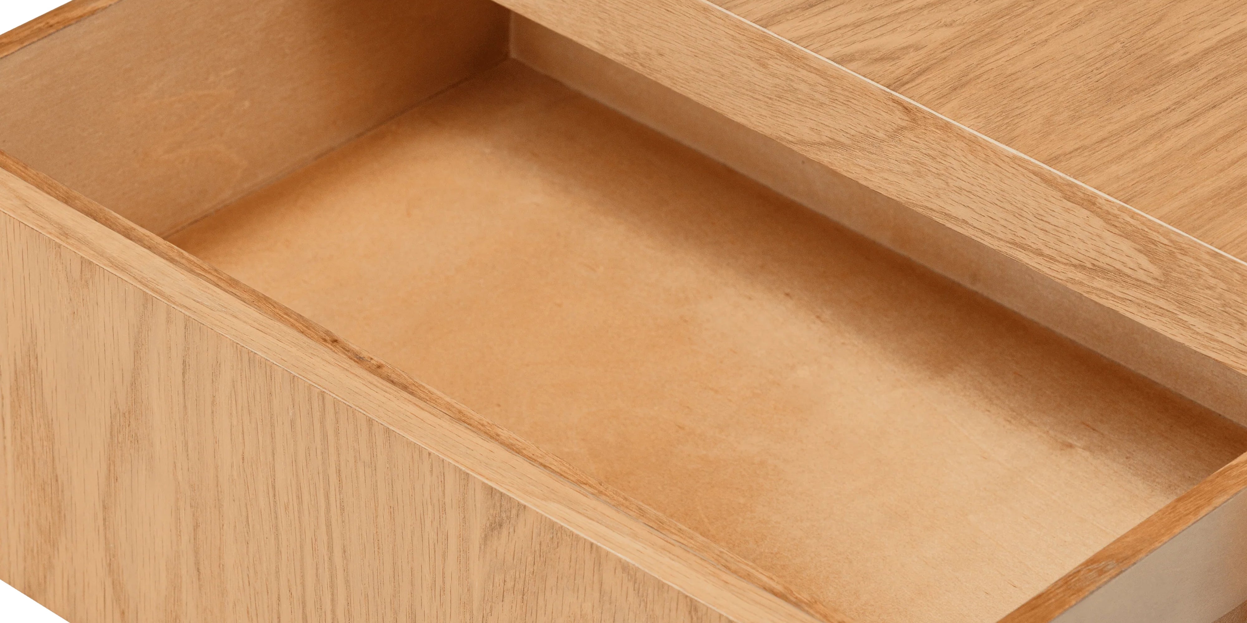 Form Nightstand, White Oak