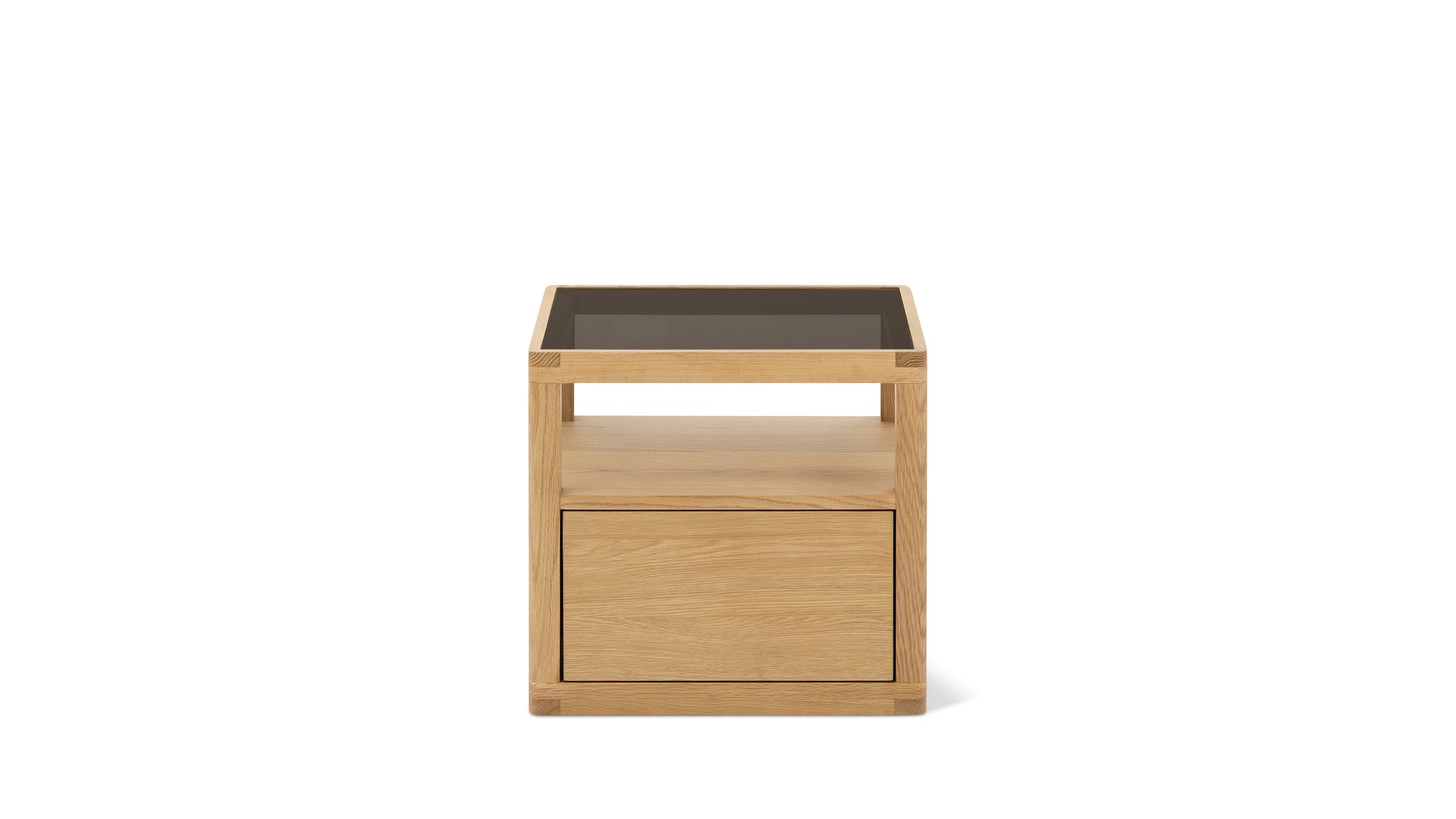 Glimpse Nightstand, White Oak_image