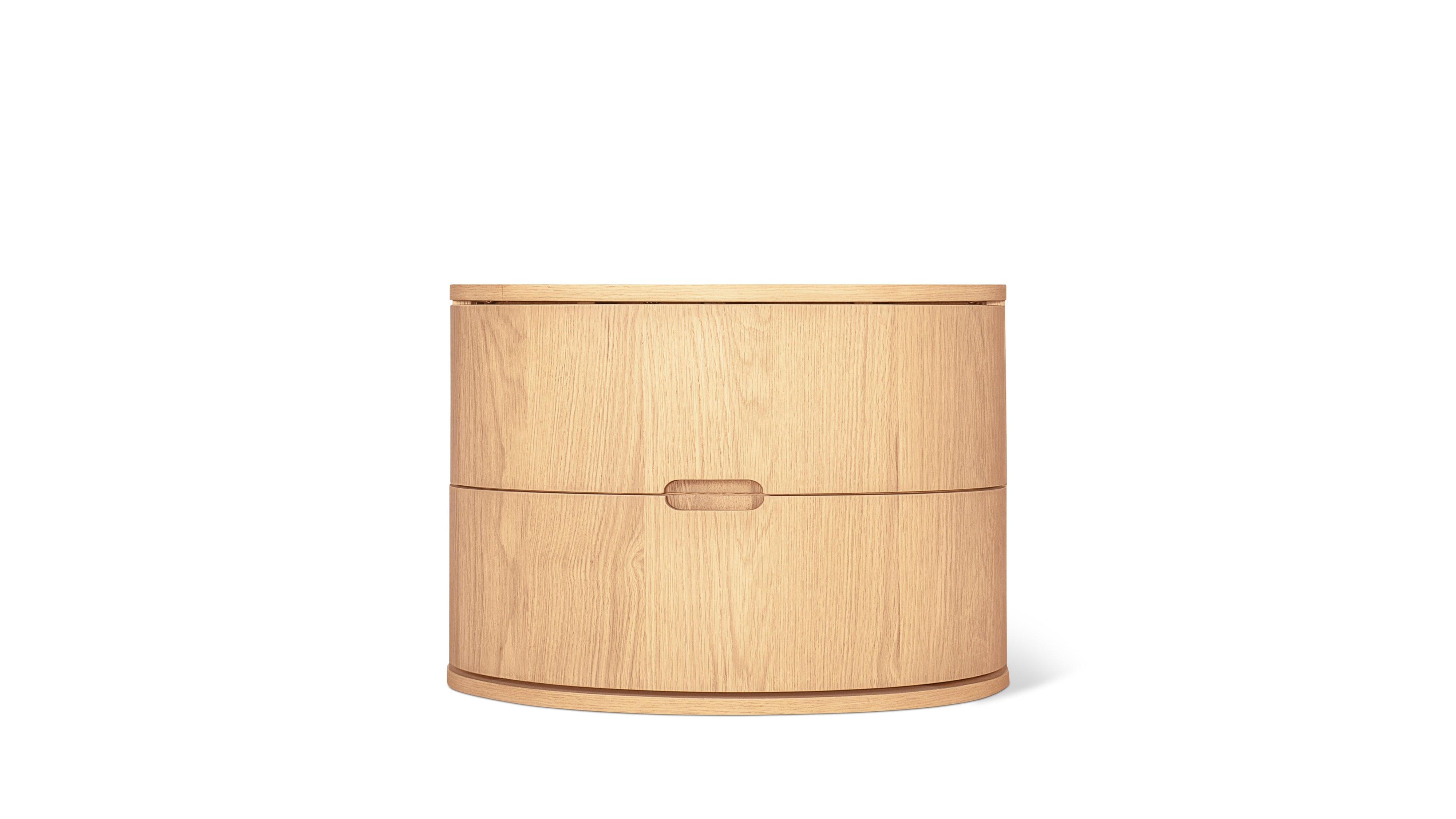 Go Round Nightstand, White Limed Oak - Image 12