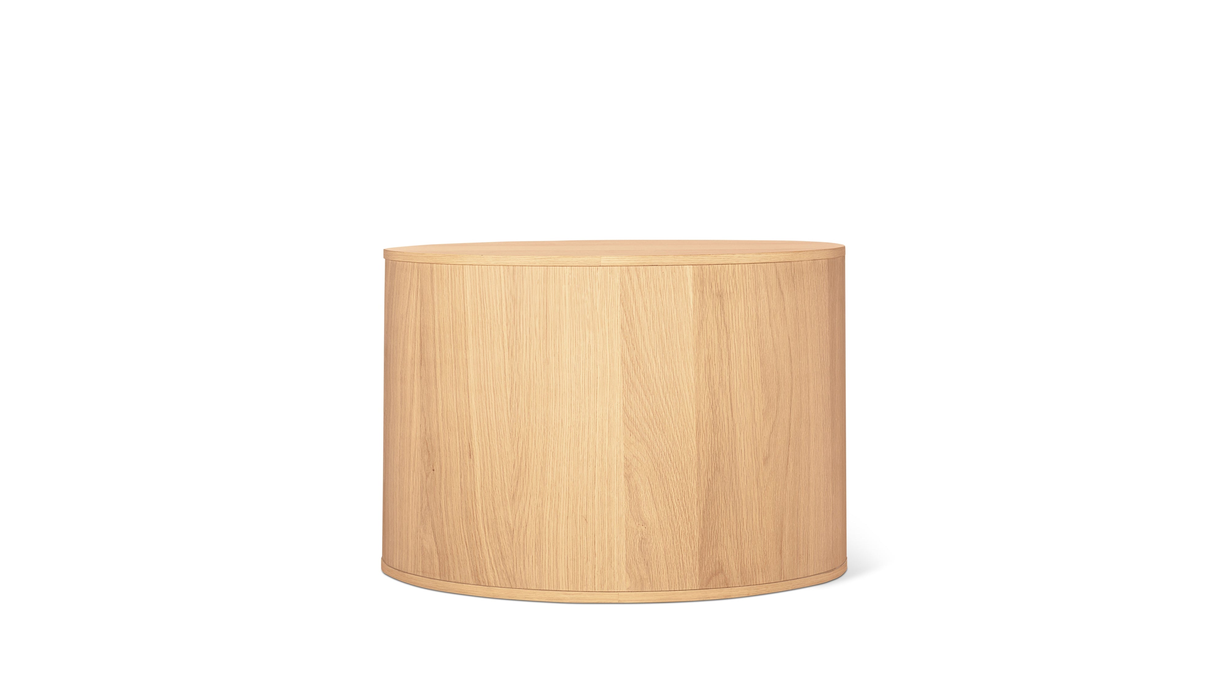 Go Round Nightstand, White Limed Oak - Image 12