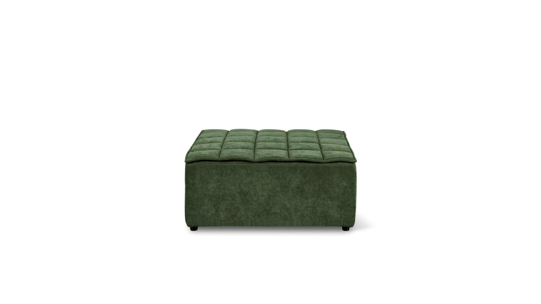 Quilt Ottoman, Moss_image