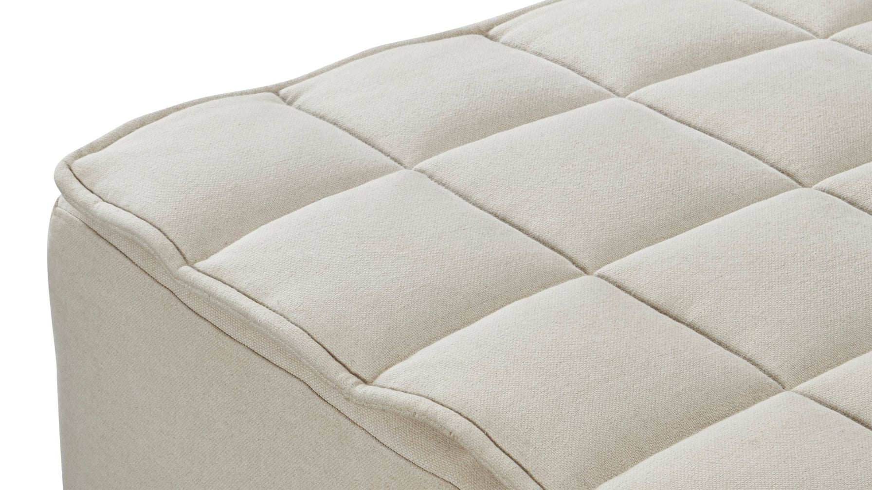 Quilt Ottoman Fawn