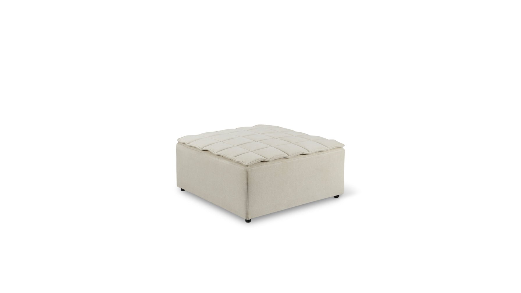 Quilt Ottoman Fawn