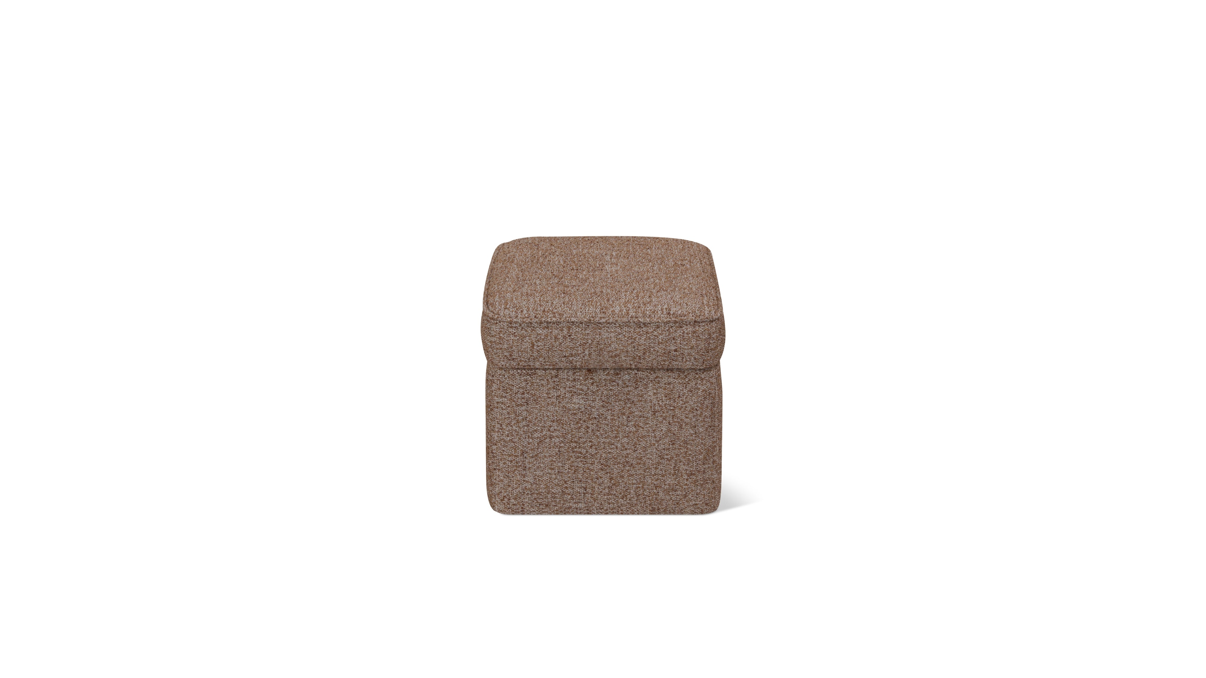 Pod Storage Ottoman, Small, Teddy