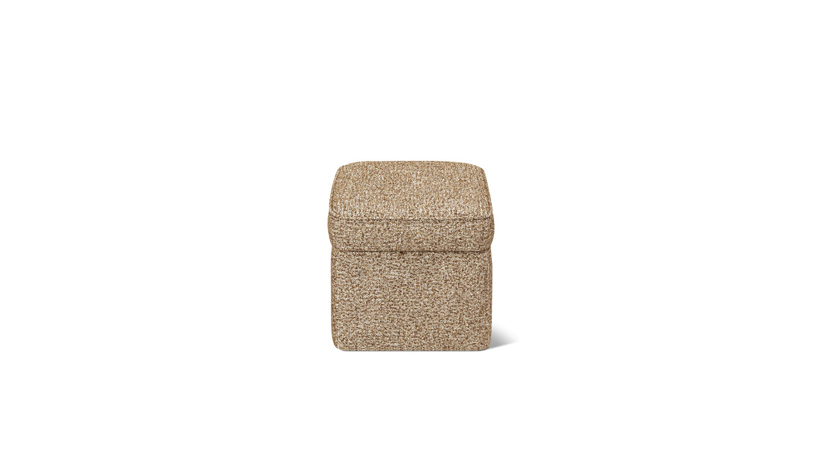 Pod Storage Ottoman, Small, Teddy