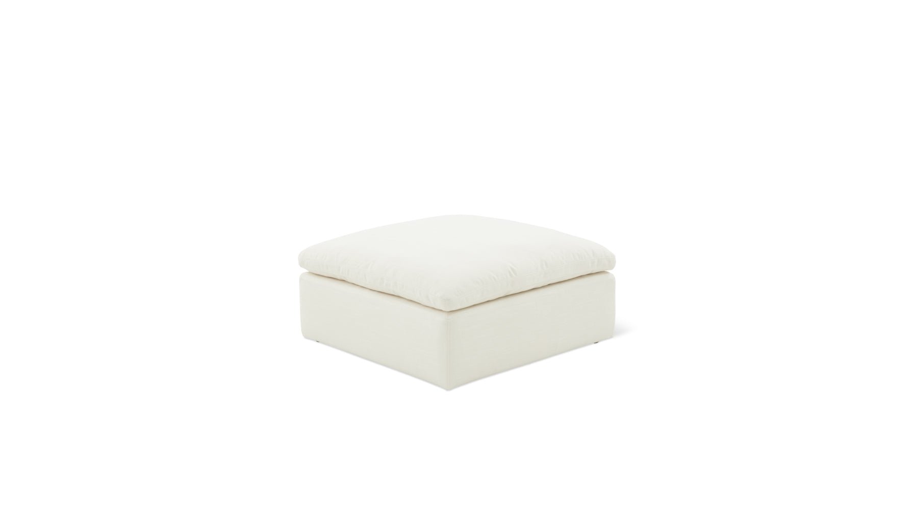 Movie Night™ Ottoman, Large, Cream Linen - Image 6