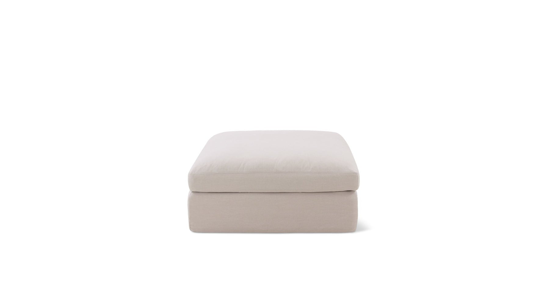 Slipcover - Get Together™ Ottoman, Large, Clay_image