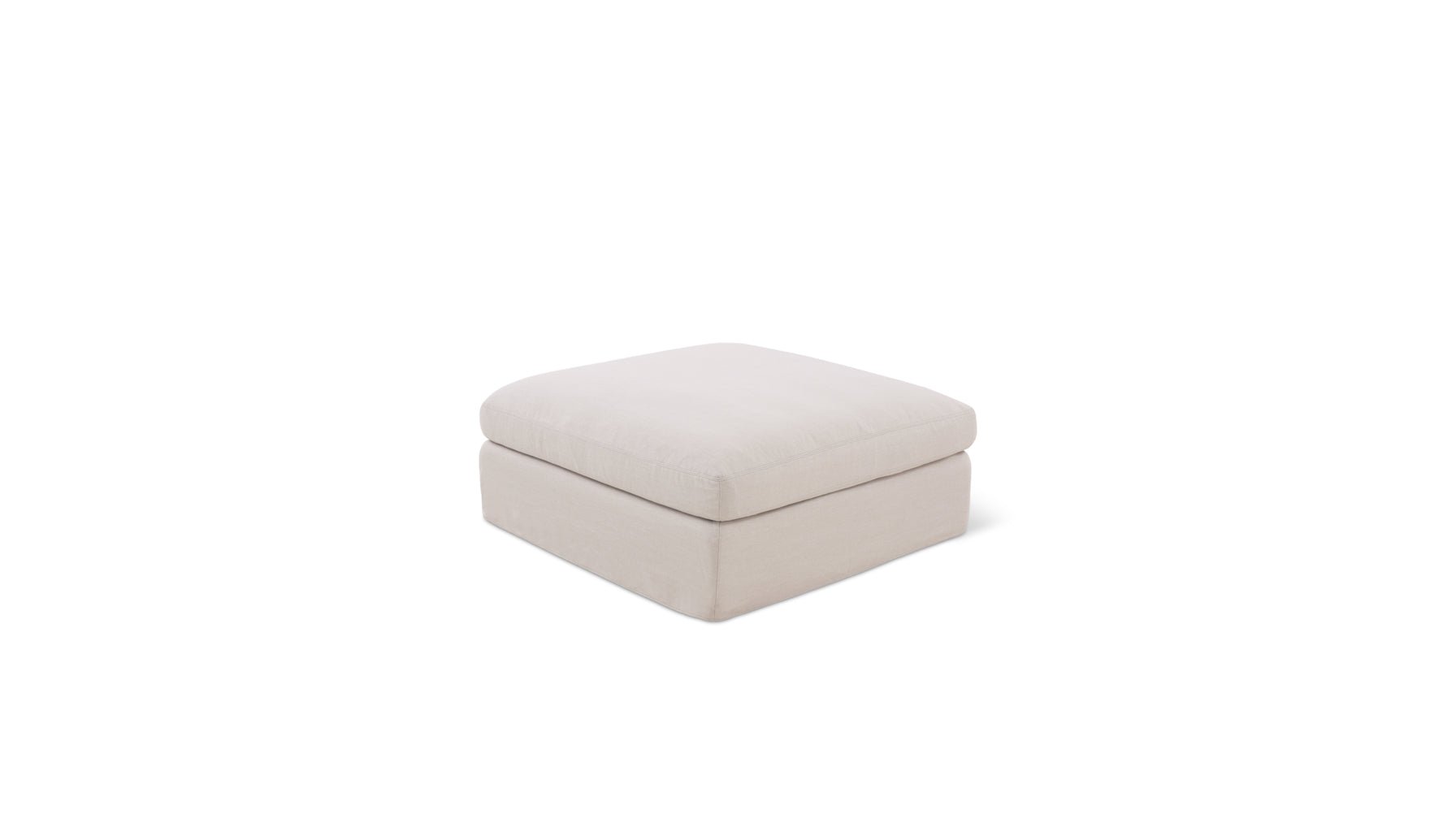 Get Together™ Ottoman, Large, Clay - Image 8