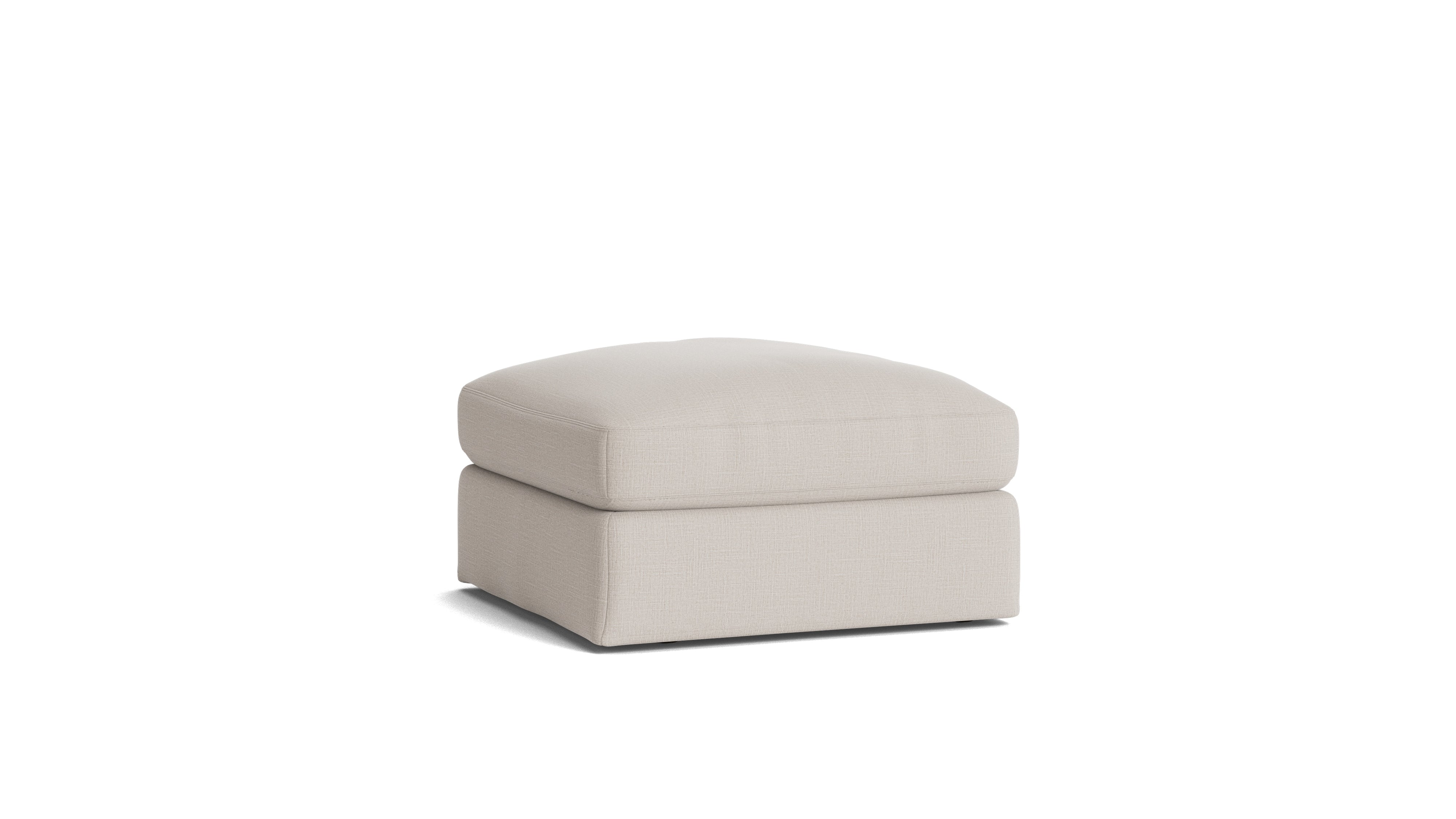 Get Together™ Ottoman, Large, Clay