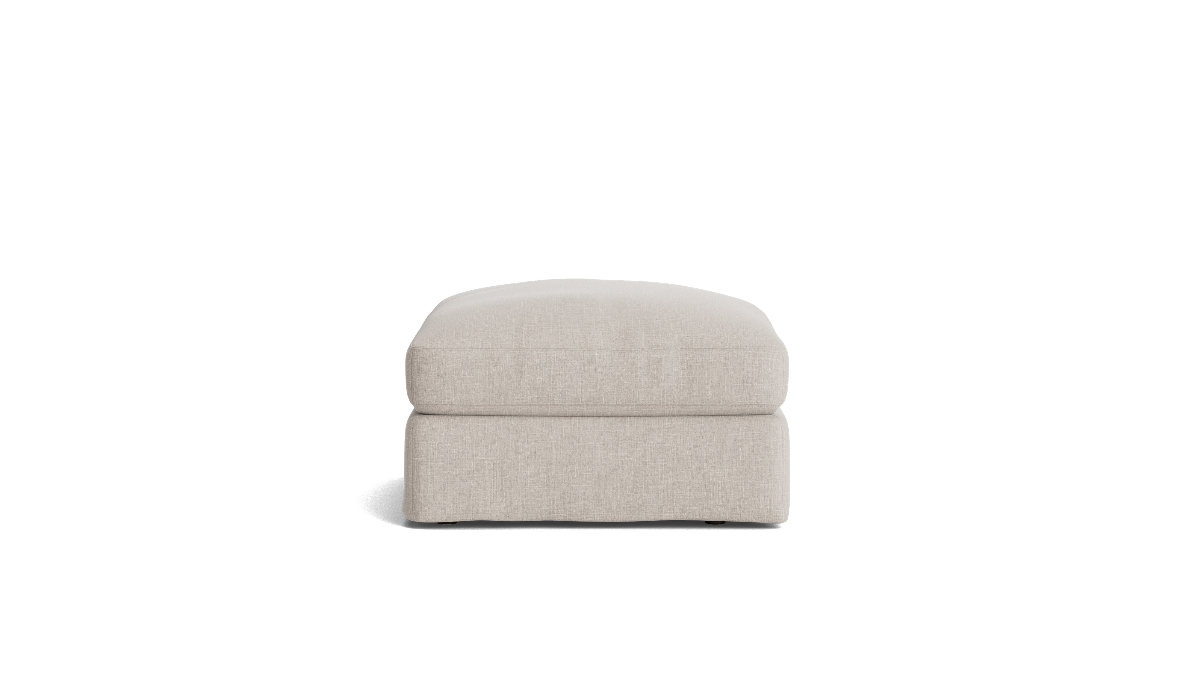Get Together™ Ottoman, Large, Clay