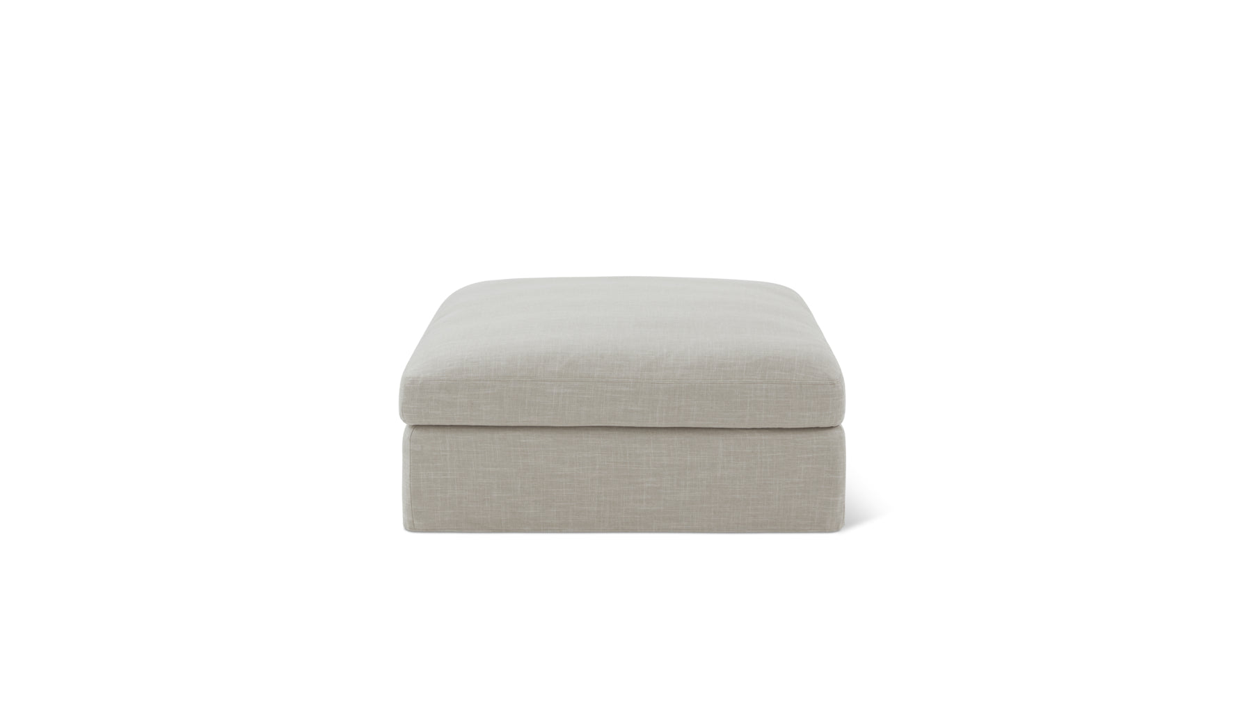 Get Together™ Ottoman, Large, Light Pebble_image