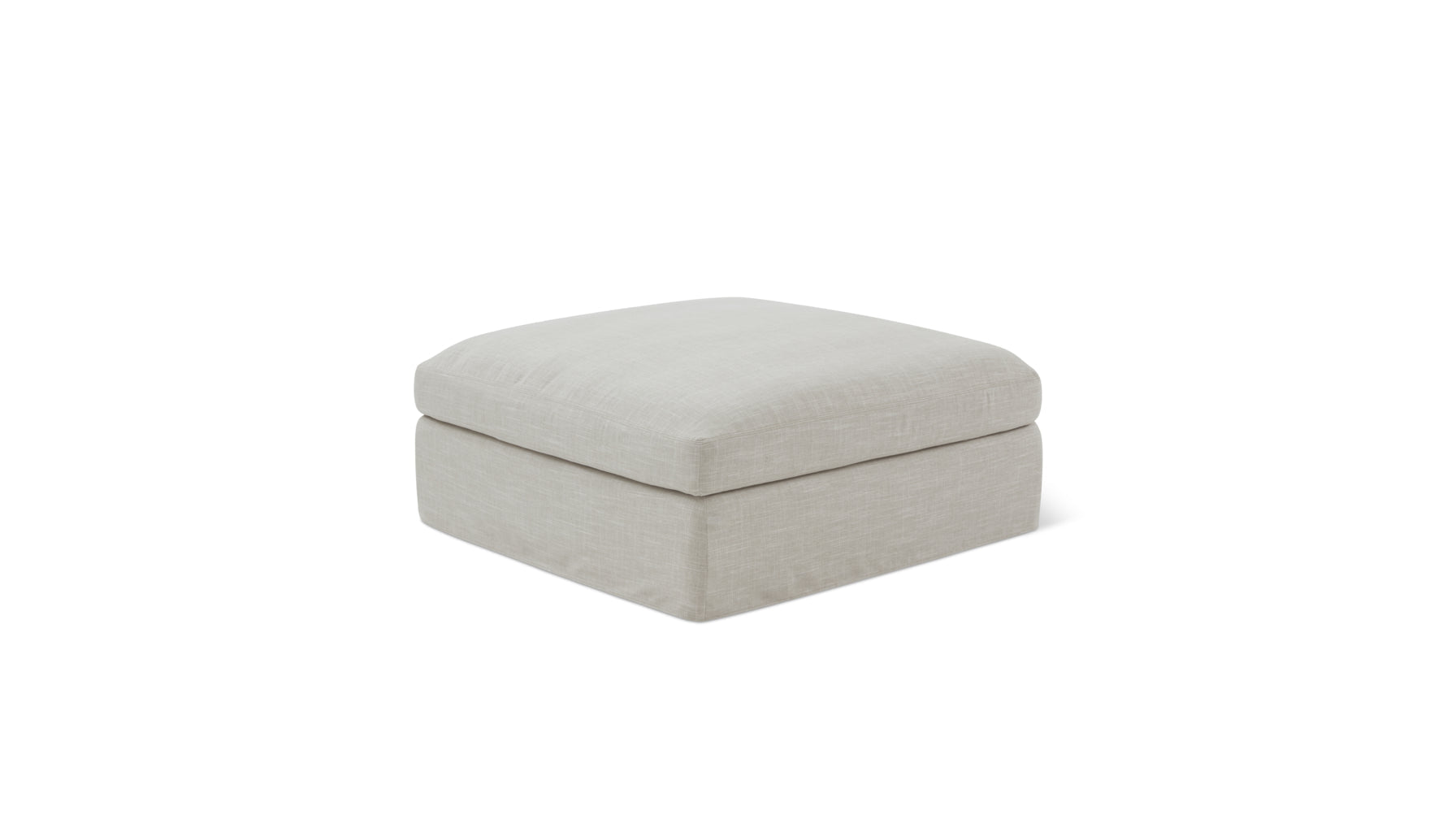 Get Together™ Ottoman, Large, Light Pebble_image