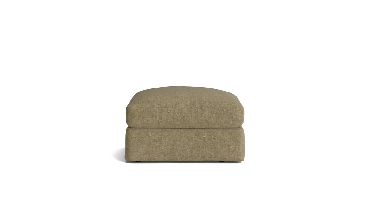Slipcover - Get Together™ Ottoman, Large, Olive