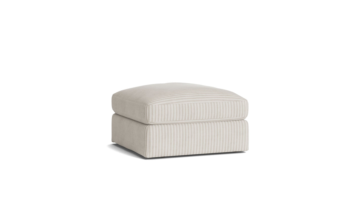 Get Together™ Ottoman, Standard, Newport Stripe — alternate view