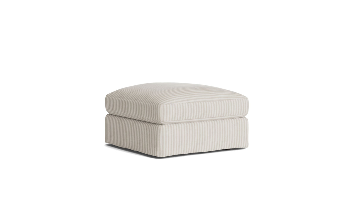 Get Together™ Ottoman, Standard, Newport Stripe — alternate view