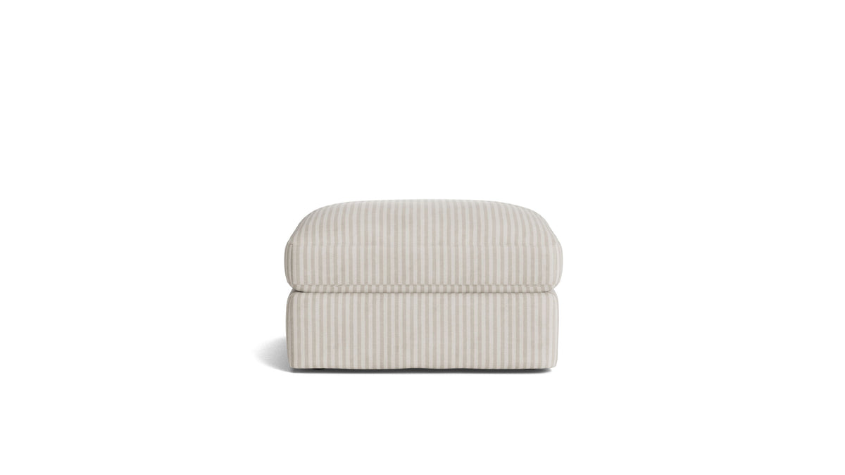 Get Together™ Ottoman, Standard, Newport Stripe — alternate view