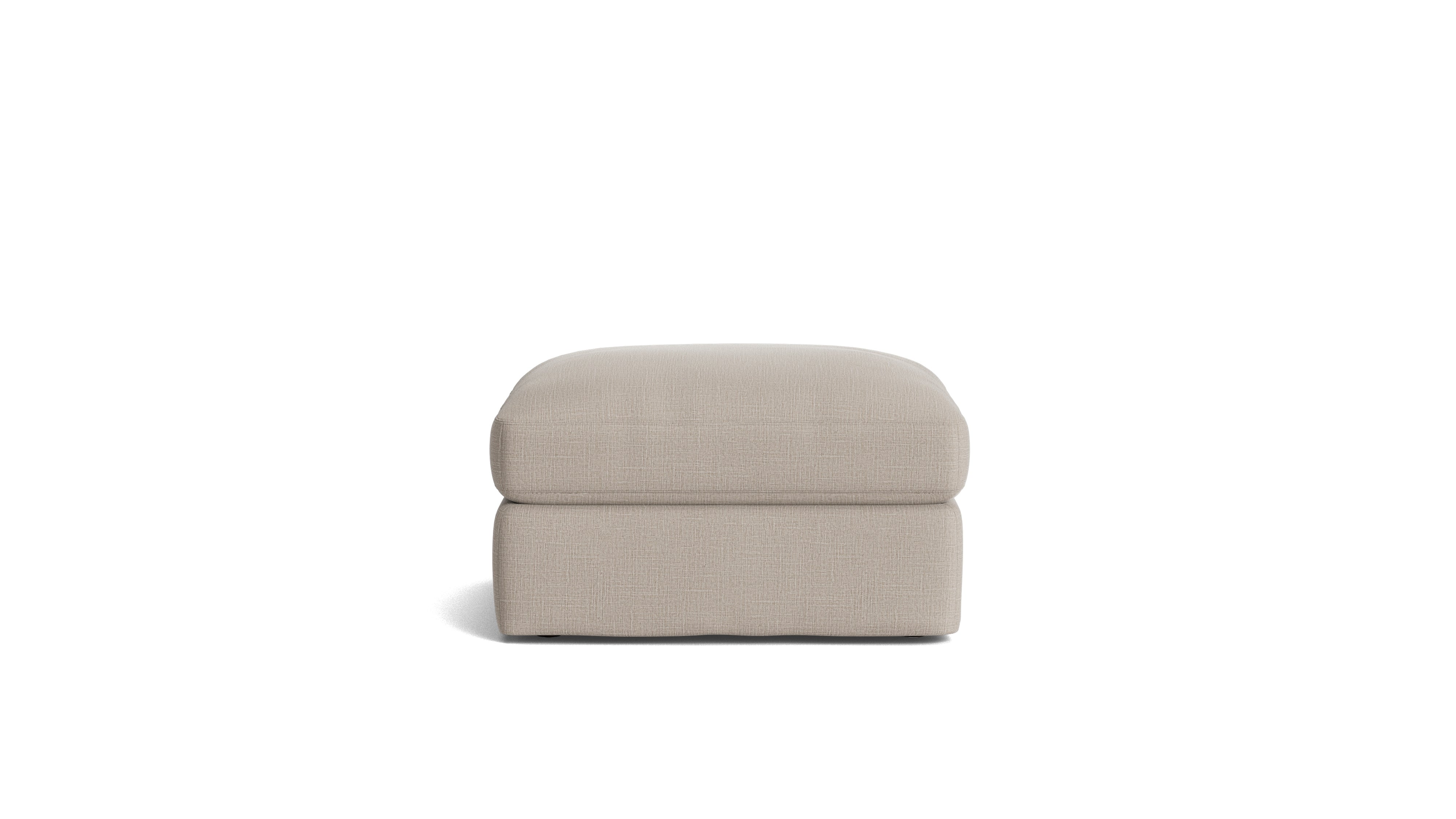 Get Together™ Ottoman, Standard, Light Pebble