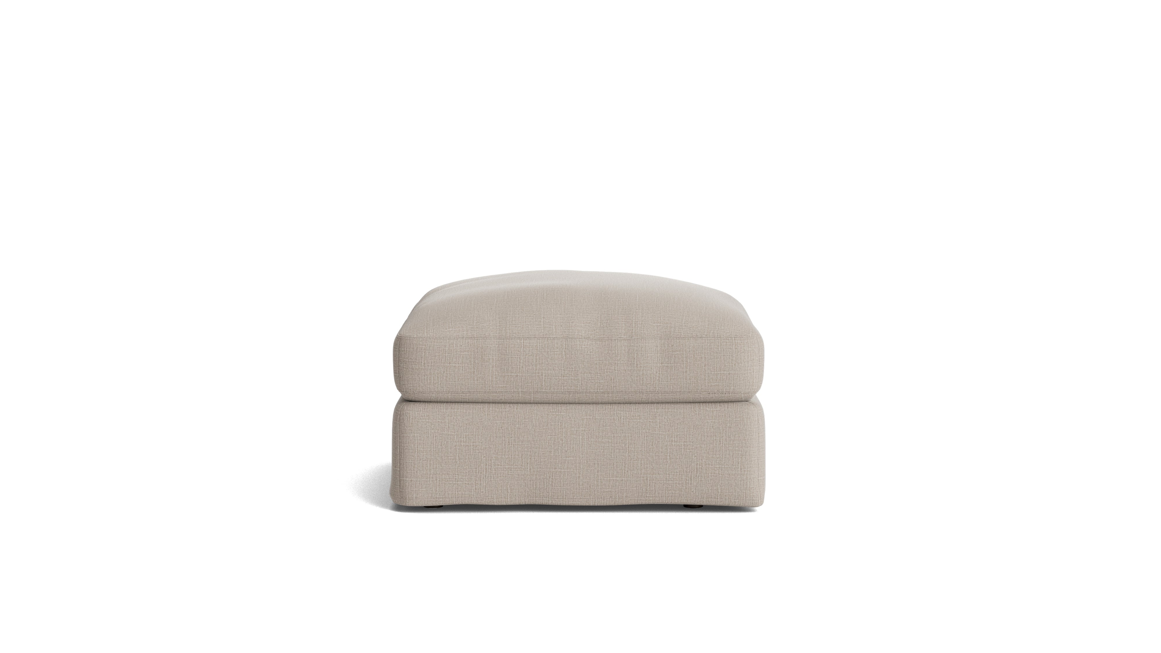 Get Together™ Ottoman, Standard, Light Pebble