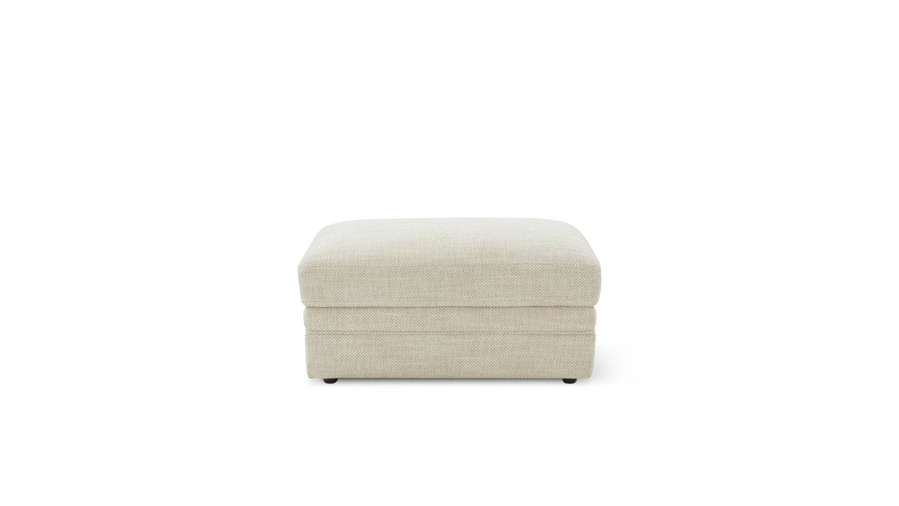 Feel Good Storage Ottoman, Oyster - Image 1