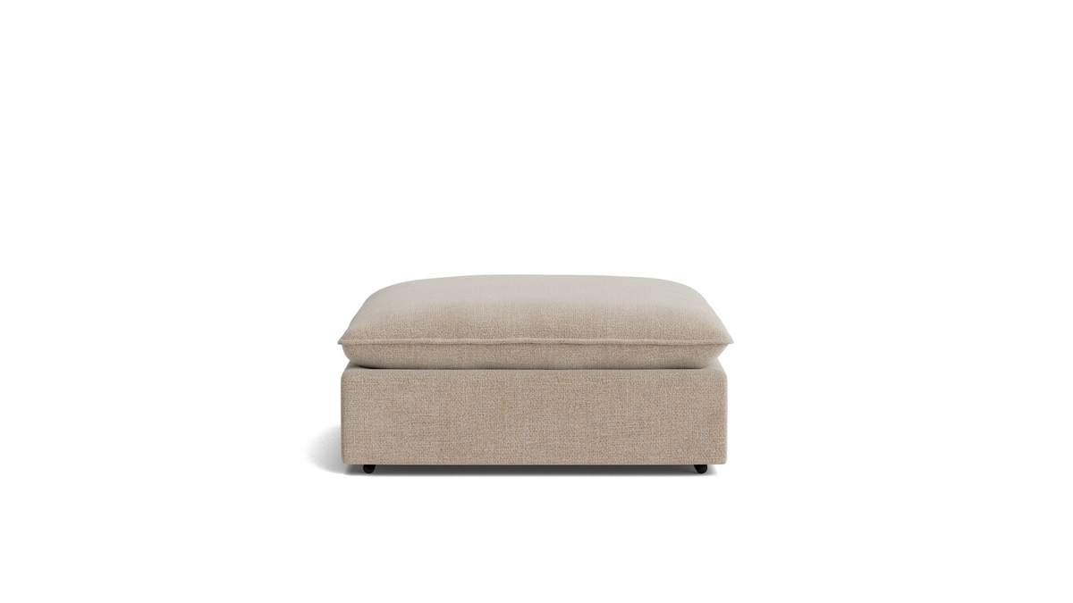 Chill Time Ottoman, Champagne — alternate view