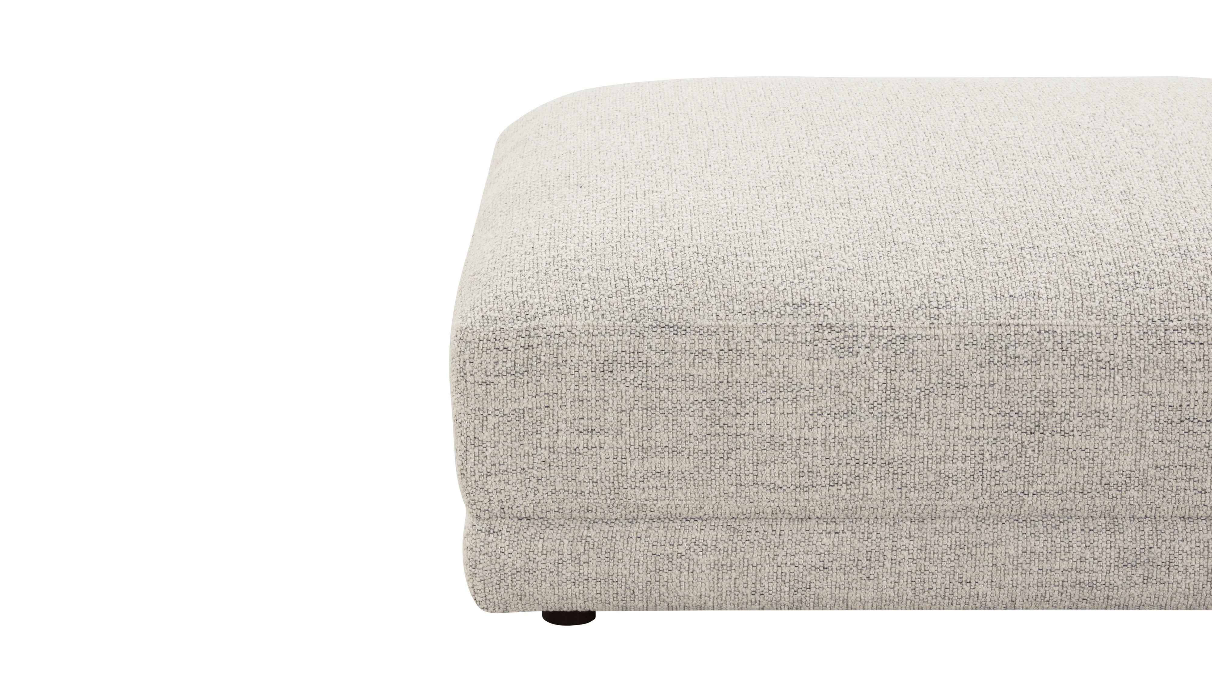Soft Spot Ottoman, Oatmeal