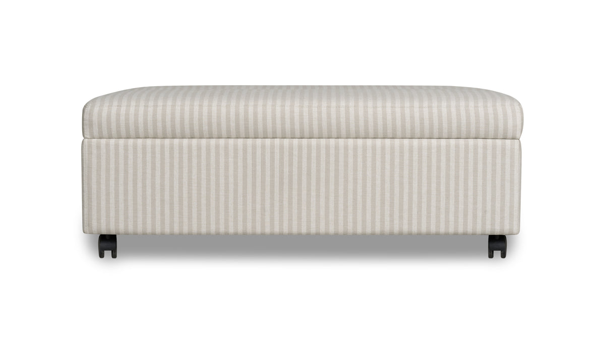 Hide Away Ottoman Sleeper, Newport Stripe