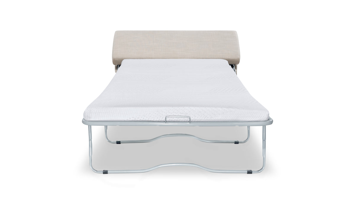 Hide Away Ottoman Sleeper, Clay — alternate view