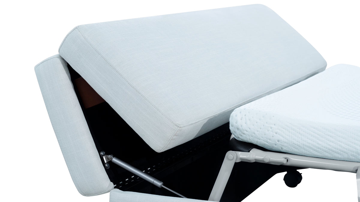 Hide Away Sleeper Ottoman, Cove