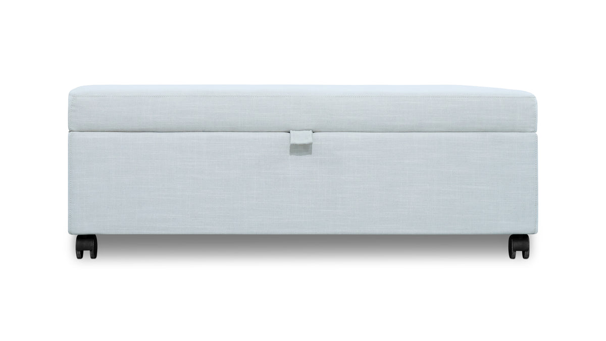 Hide Away Ottoman Sleeper, Cove — alternate view