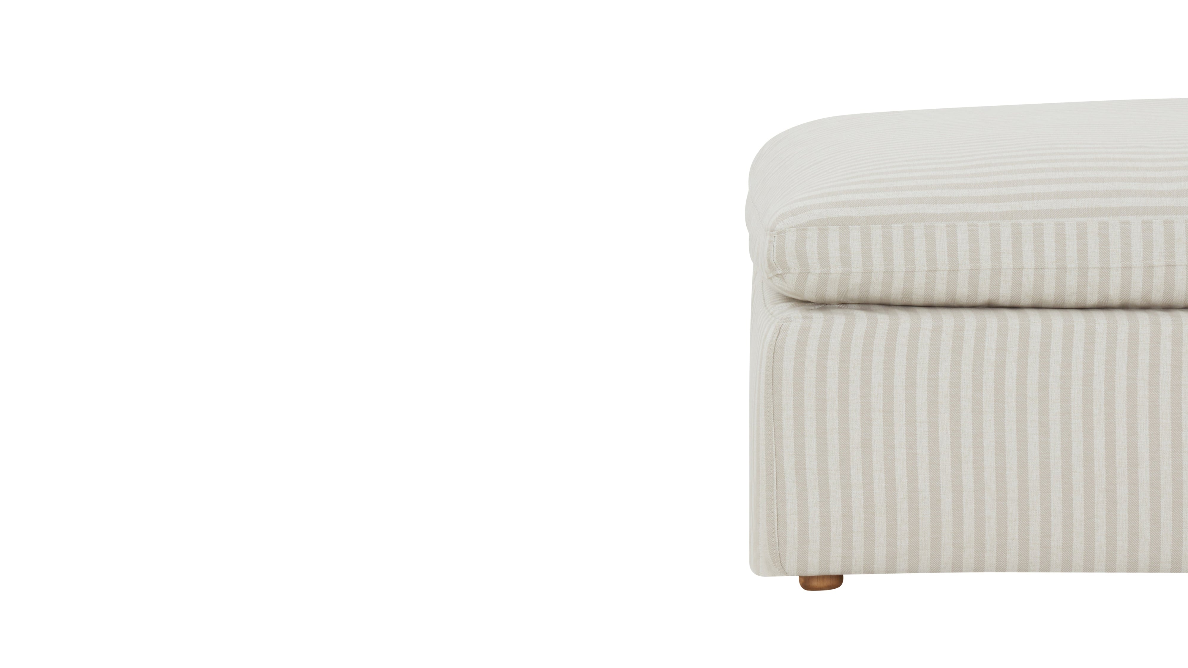 Movie Night™ Ottoman, Large, Newport Stripe - Image 4