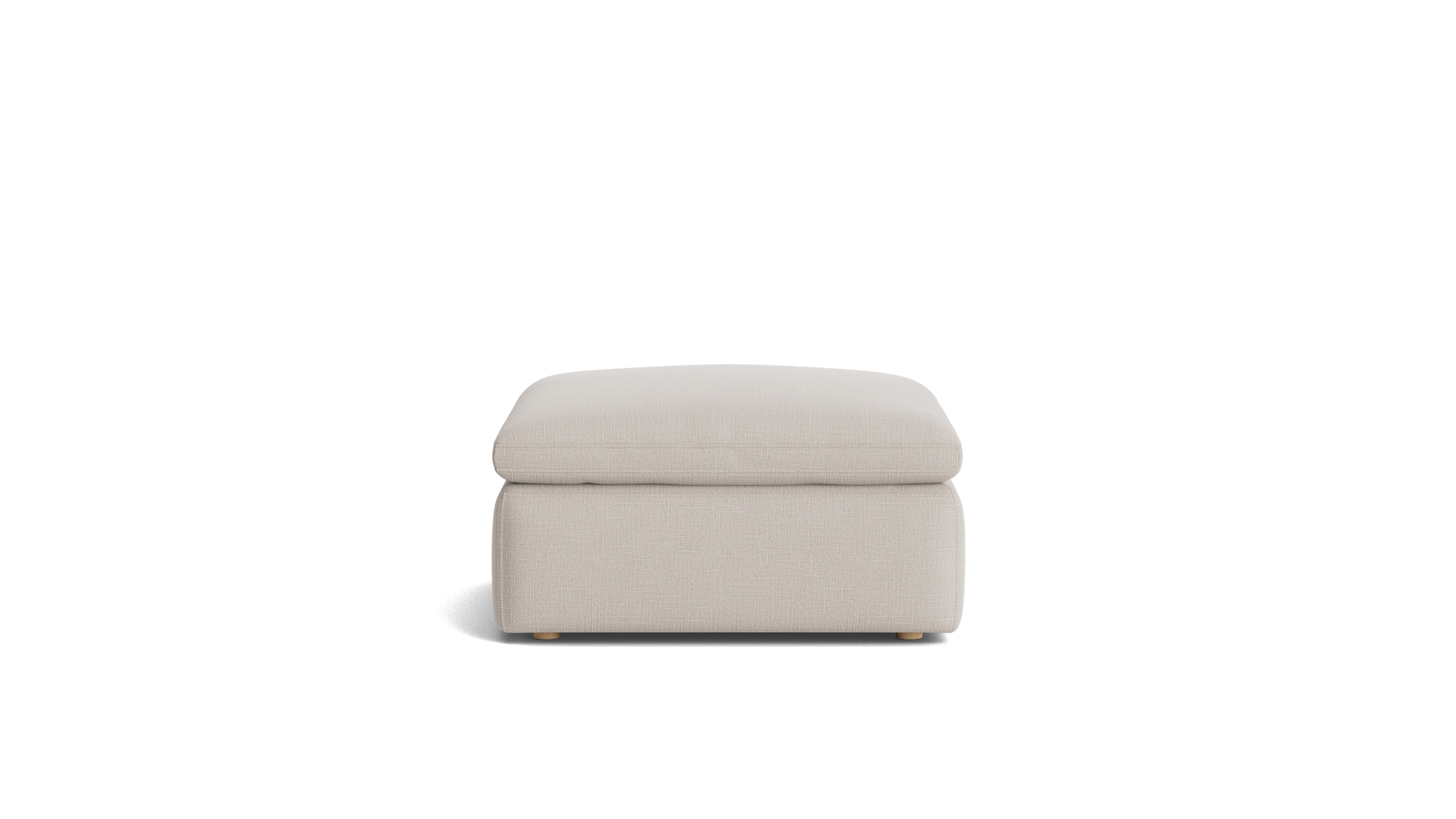 Movie Night™ Ottoman, Large, Clay