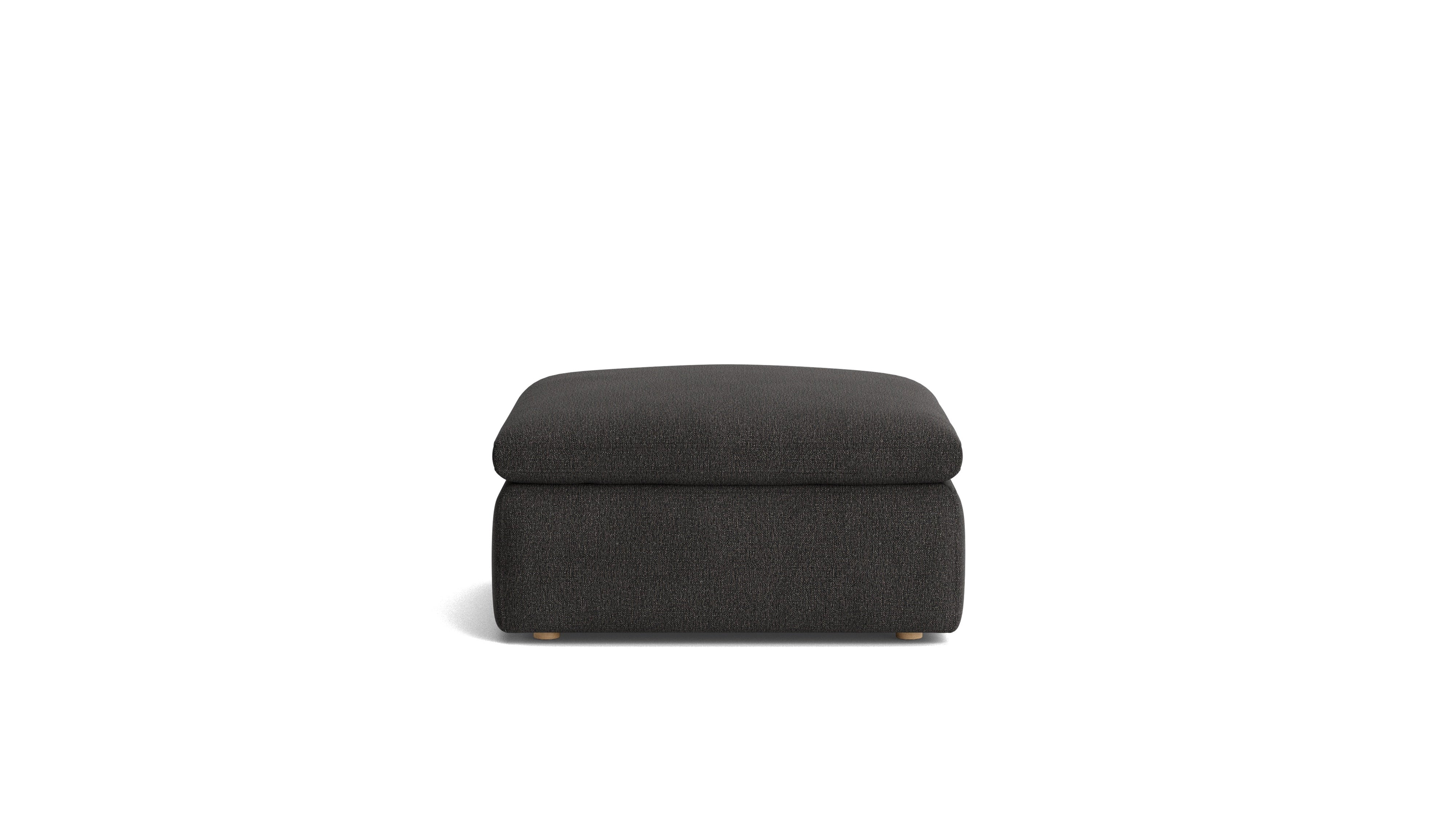 Movie Night™ Ottoman, Large, Dark Shadow