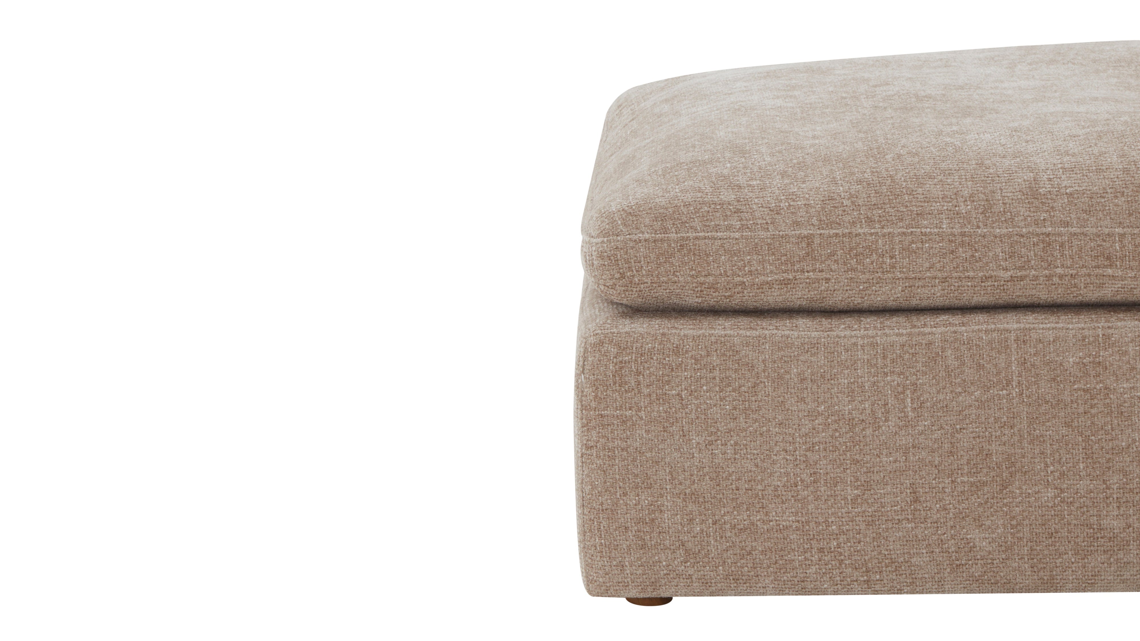 Movie Night™ Ottoman, Large, Champagne - Image 3