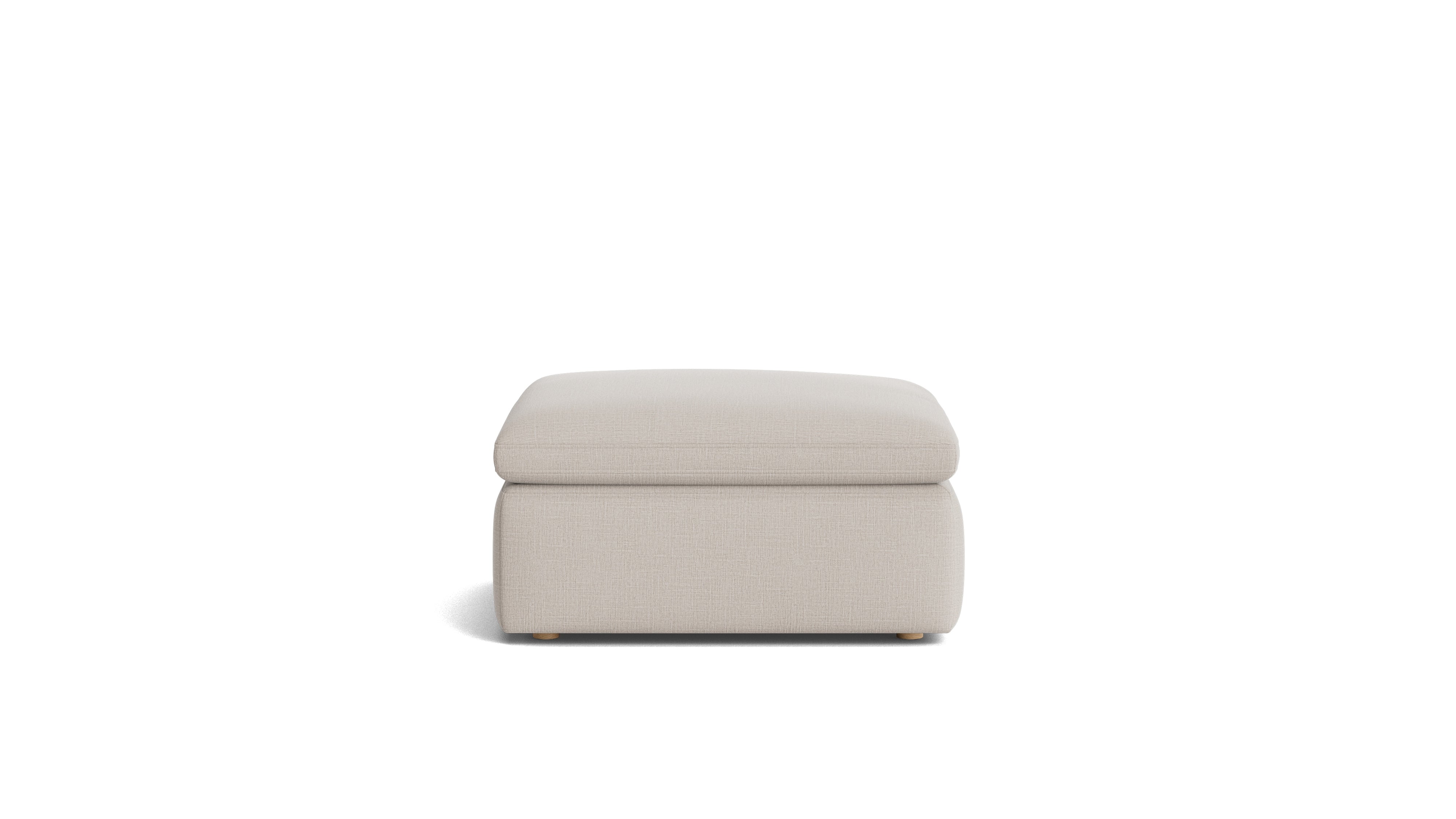 Movie Night™ Ottoman, Standard, Clay