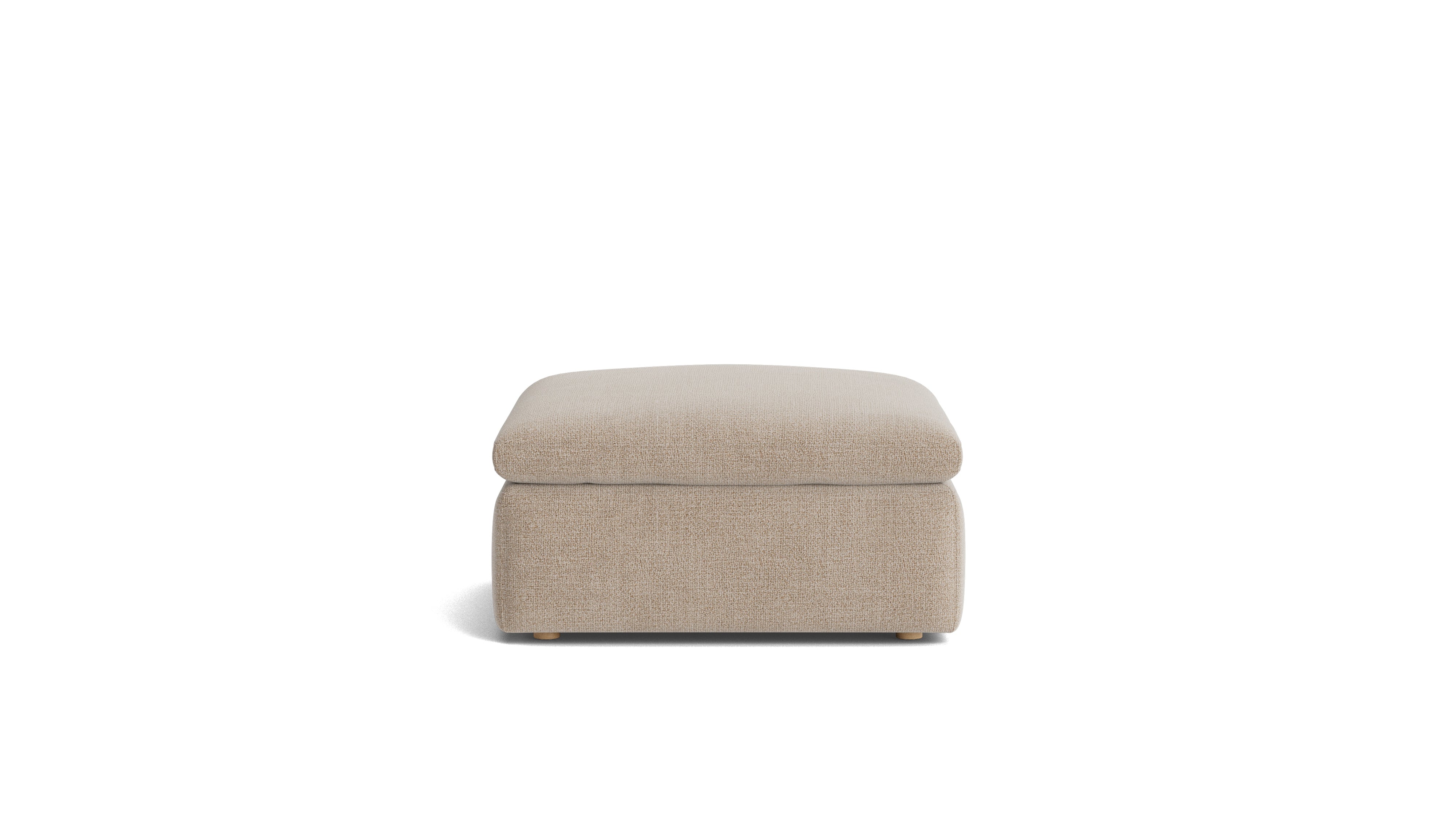 Movie Night™ Ottoman, Standard, Champagne
