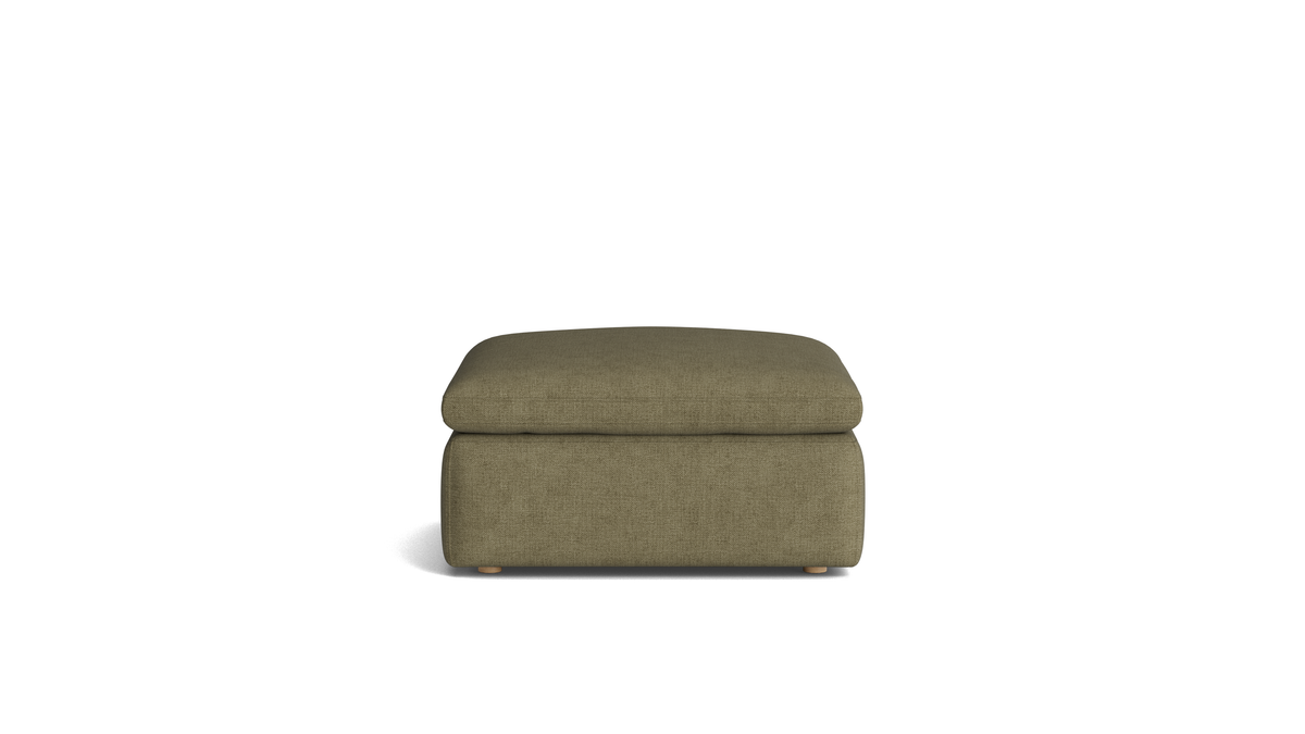 Slipcover - Movie Night™ Ottoman, Large, Olive