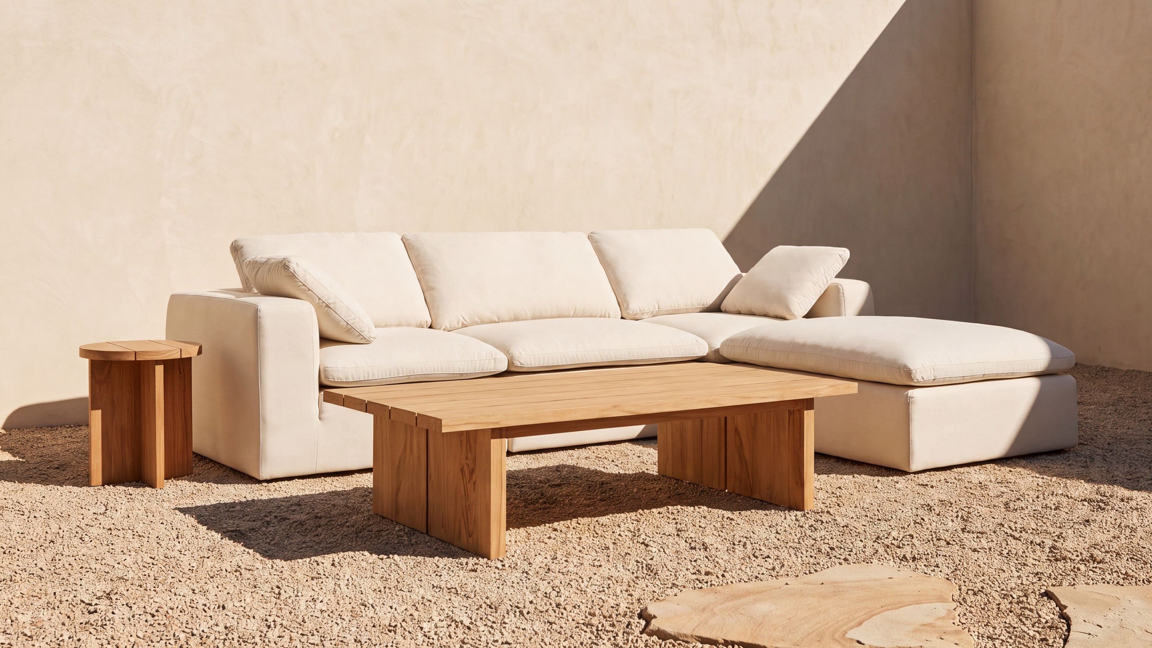 Harbour Outdoor Coffee Table, Teak